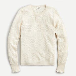 JCrew 100% Cashmere crewneck sweater, S